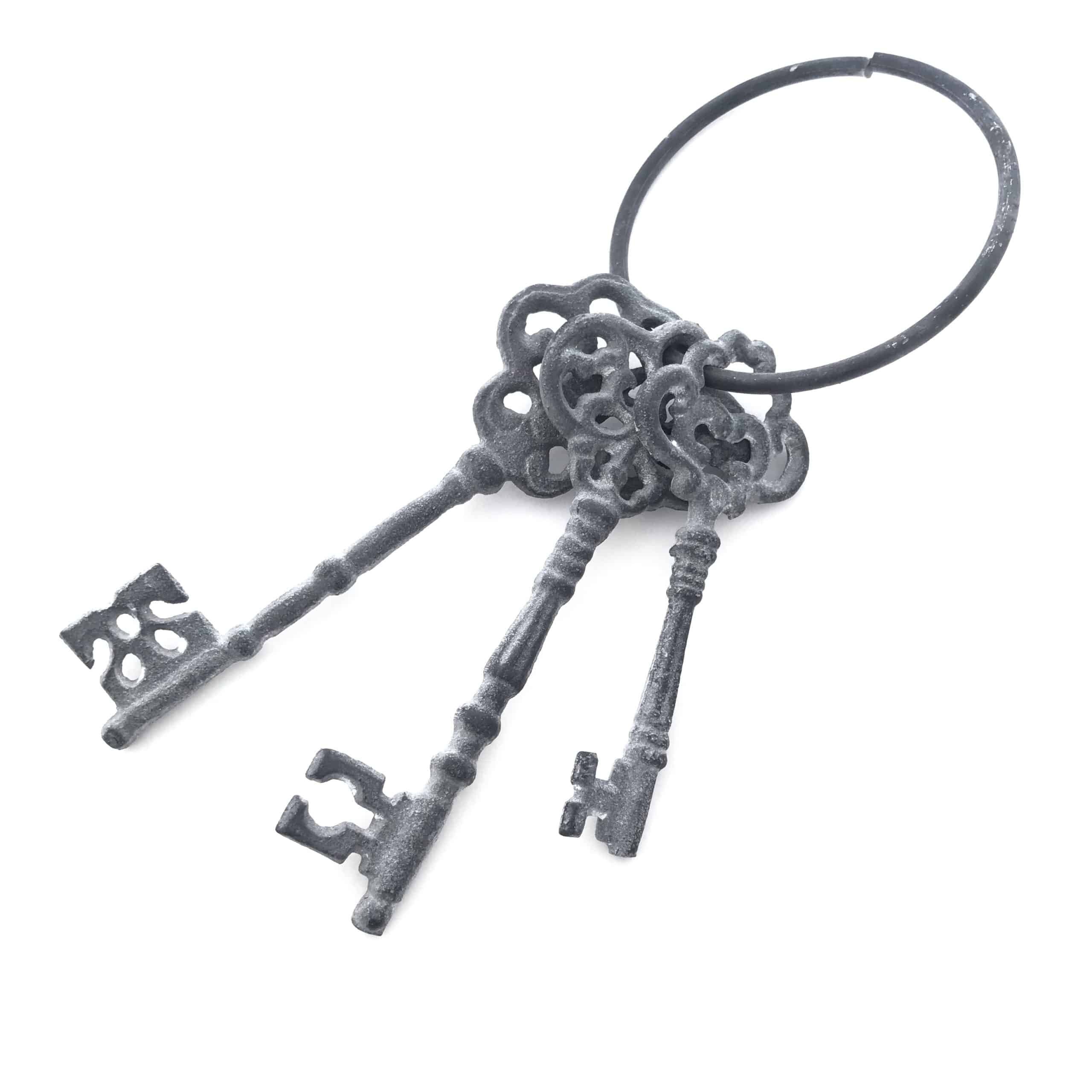 Set of three Cast Iron Keys – Glasgow Prophetic Centre
